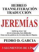 Jeremías: Hebreo Transliteración Traducción