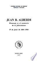 Juan B. Alberdi