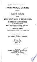 Jurisprudencia criminal