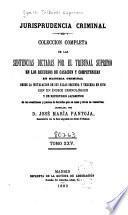 Jurisprudencia criminal