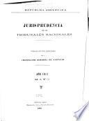Jurisprudencia de los tribunales nacionales