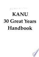 KANU 30 great years handbook