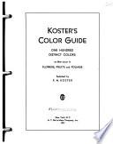 Koster's Color Guide
