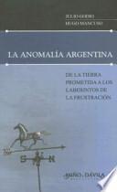 Libro La anomalía argentina