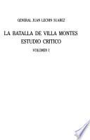 La Batalla de Villa Montes