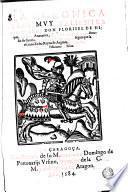 La Coronica de los muy valientes caualleros don Florisel de Niquea y el fuerte Anaxartes, hijos del excelente príncipe Amadis de Grecia