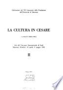 La Cultura in Cesare