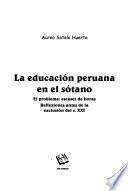 La educación peruana en el sótano