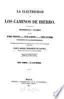 La electricidad y los caminos de hierro