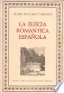 La Elegía romántica española
