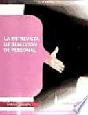 La entrevista de selección de personal