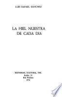 La hiel nuestra de cada día