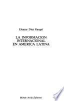 La información internacional en América Latina