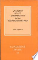 La Mística de los sacramentos de iniciación