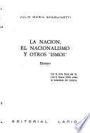 La nación, el nacionalismo y otros ismos