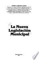 La nueva legislación municipal