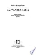 La palabra rabia
