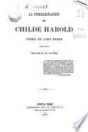 La peregrinación de Childe Harold