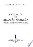 La poesía de Nicolás Guillén
