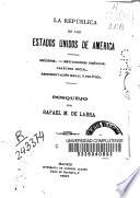 La república de los Estados Unidos de America