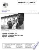 LA REPUBLICA DOMINICANA PERSONAS ILEGALES: haitianos Y Dominico-Haitianos En La Republica Dominicana