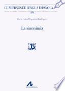 La sinonimia