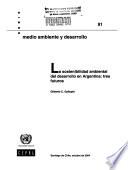La sostenibilidad ambiental del desarrollo en Argentina