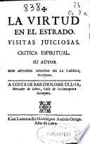 La virtud en el estrado