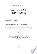 Las bodas universales