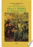 Las comunidades de villa y tierra de la Extremadura castellana