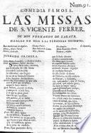 Las Missas De S. Vicente Ferrer