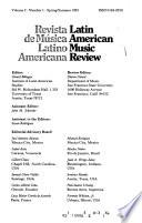 Latin American Music Review