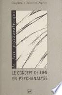Libro Le Concept de lien en psychanalyse