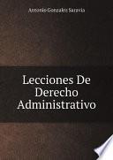 Lecciones De Derecho Administrativo