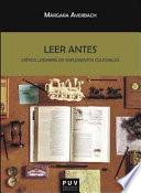 Leer antes