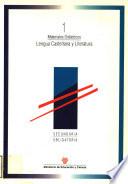 Lengua castellana y literatura. Secundaria obligatoria. Materiales didácticos 1