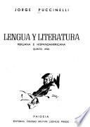 Lengua y literatura peruana e hispanoamericana, quinto año