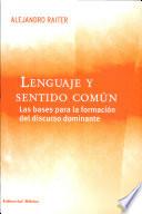Lenguaje y sentido común