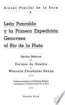 Leon Pancaldo y la primera expedición genovesa al rio de la Plata