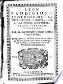 Leon Prodigioso