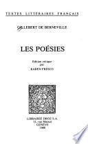 Les poésies