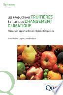 Libro Les productions fruitières à l’heure du changement climatique