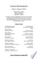 Letras Peninsulares