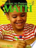 Letters to Parents in Math Grades K-3