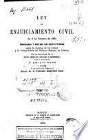 Ley de Enjuiciamiento Civil de 3 de febrero de 1881