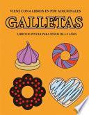 Libro de pintar para niños de 4-5 años (Galletas)