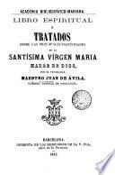 Libro espiritual o Tratados sobre las principales festividades de la Virgen Maria...