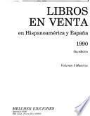 Libros en venta en Hispanoamérica y España