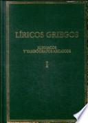 Líricos griegos