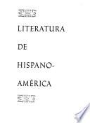 Literatura de Hispanoamérica